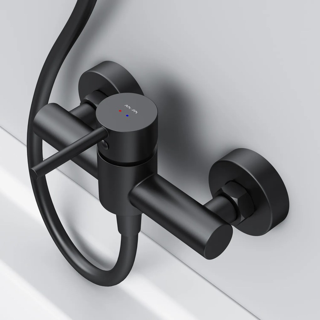 Sprchová batéria AM.PM Spike FPA20022 jednopáková, čierna
