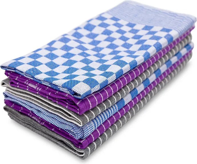 Utierky z egyptskej bavlny Mix 50 x 70 cm 6 ks