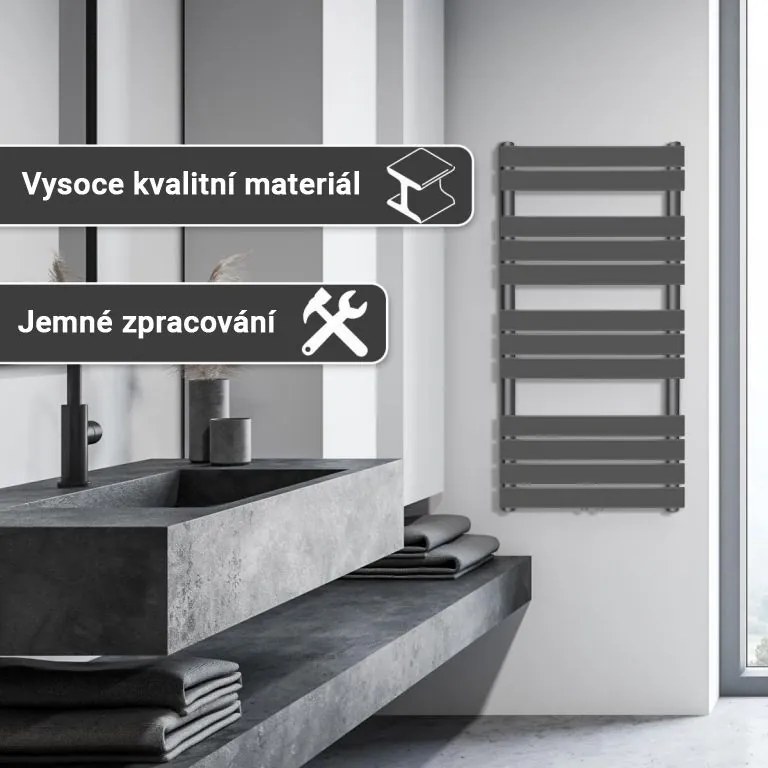 Aquamarin vertikálny kúpeľňový radiátor JG80525