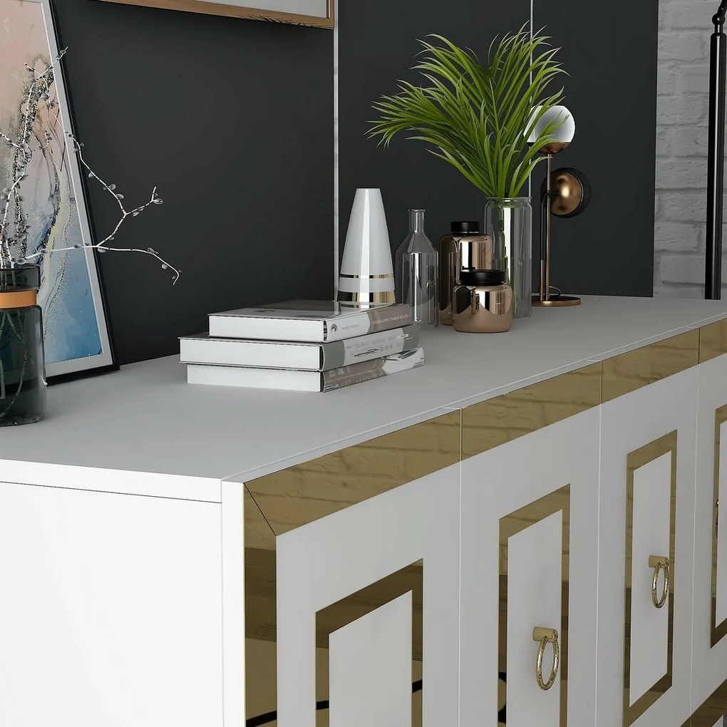 Skrinka Karya White and Gold