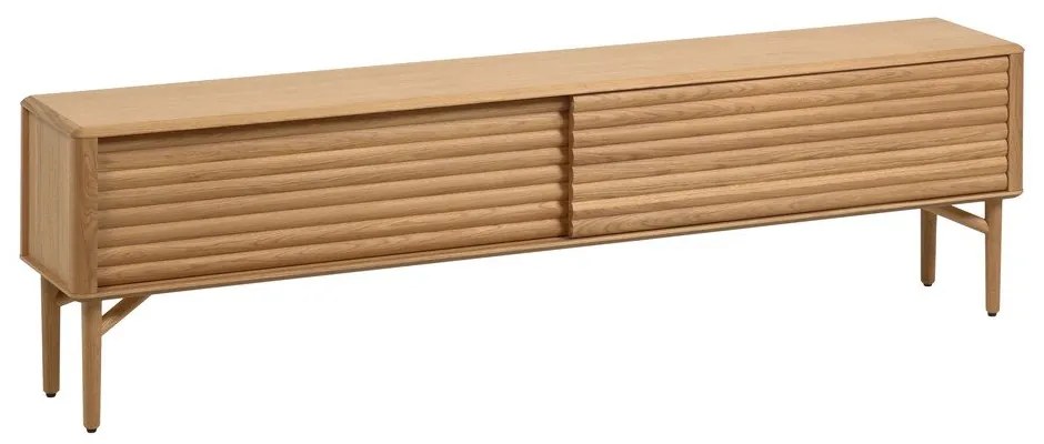 TV komoda v dubovom dekore Kave Home Lenon