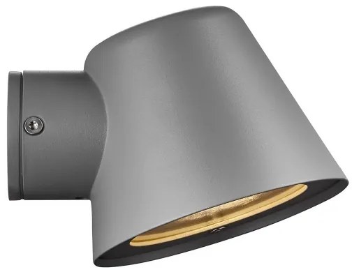 Nordlux - Vonkajšie nástenné svietidlo ALERIA 1xGU10/35W/230V IP44 šedá