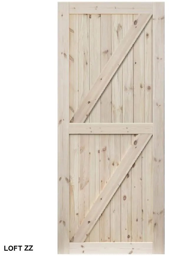 Dvere posuvné na mieru Loft ZZ
