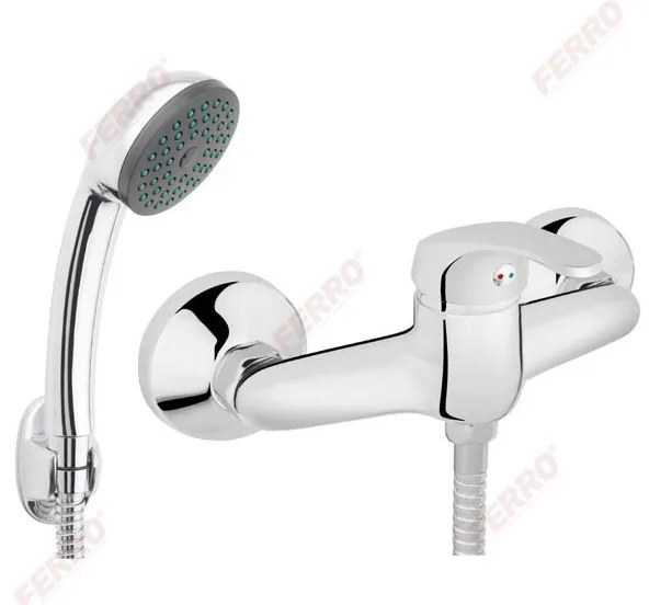 FERRO Basic, sprchová batéria, chrómová, BBC77