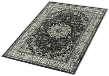 Koberce Breno Kusový koberec VENEZIA 7955A D.Grey, sivá, viacfarebná,140 x 200 cm