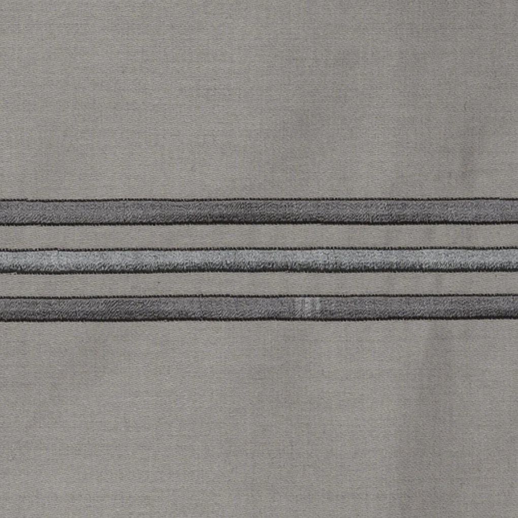 SATÉNOVÉ OBLIEČKY HAFT4 160X200 CM, 2 KS 70X80 CM STRIEBORNÁ