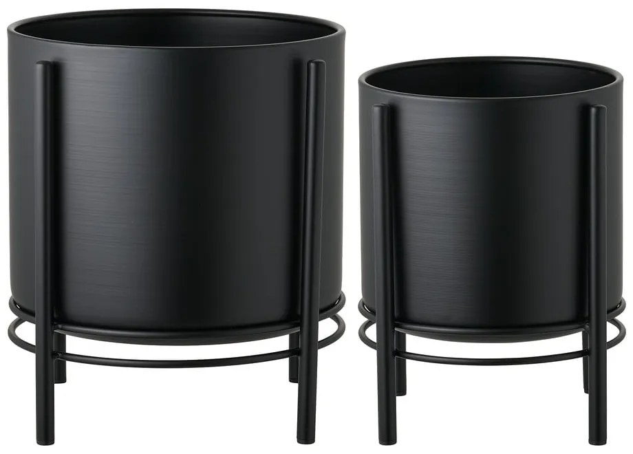 Kovové obaly na kvetináče v súprave 2 ks Svarta – House Nordic