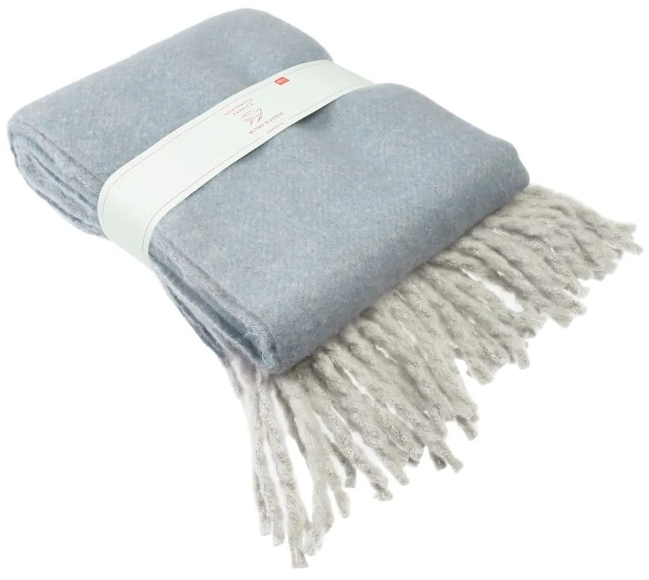 Svetlomodrá deka 127x185 cm Ultra – Rex London