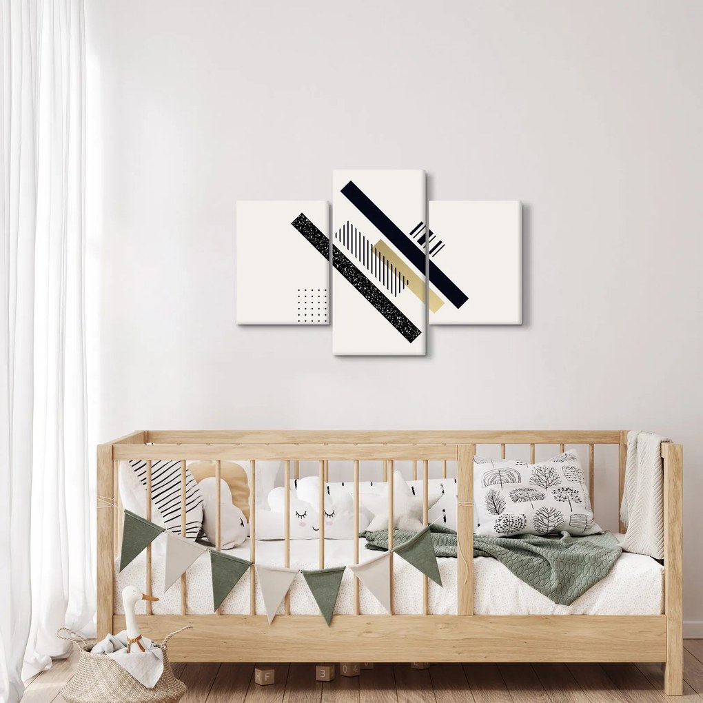 Obraz - Geometrické tvary N⁰5 (90x60 cm)