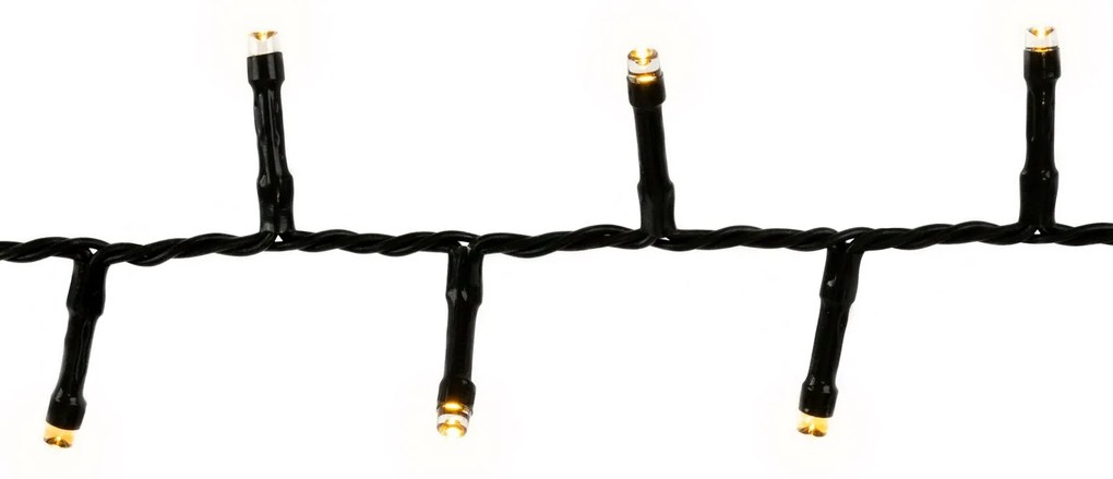Vianočné interiérove svetielka 200led/c 500cm teplá biela