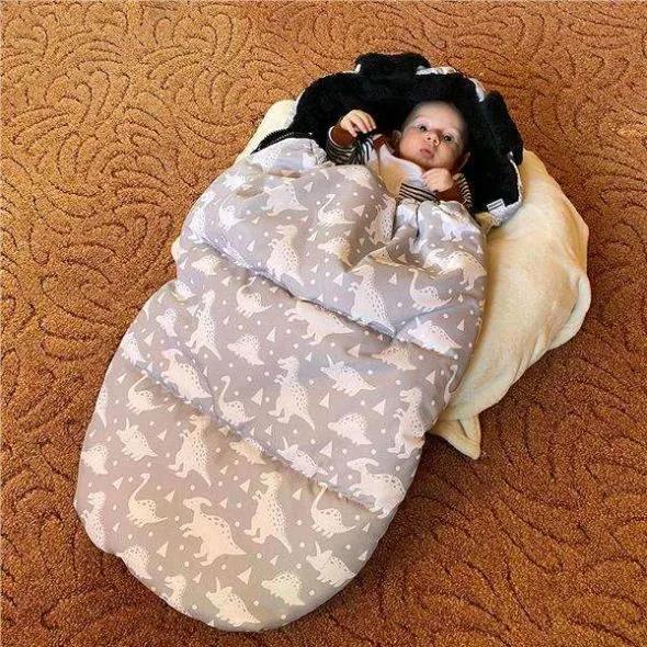 NEW BABY Luxusný fusak New Baby Hviezdičky