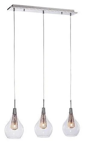 Azzardo AZ1689 - Luster na lanku ELEKTRA 3xG9/40W/230V