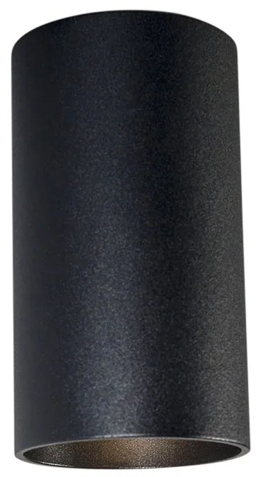 Inteligentný moderný reflektor čierny vrátane WiFi GU10 - Tuba