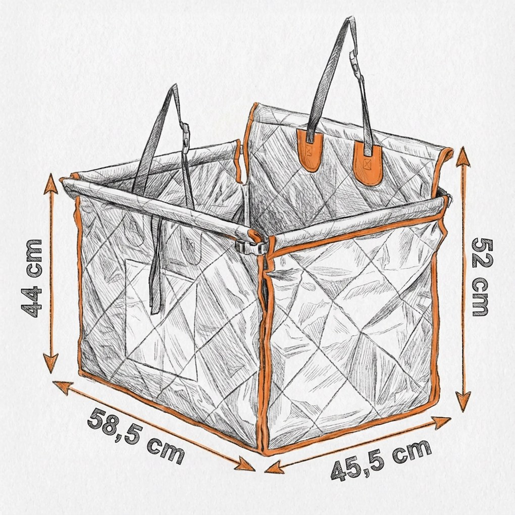 Podložka do auta pro psy MALTAN černá