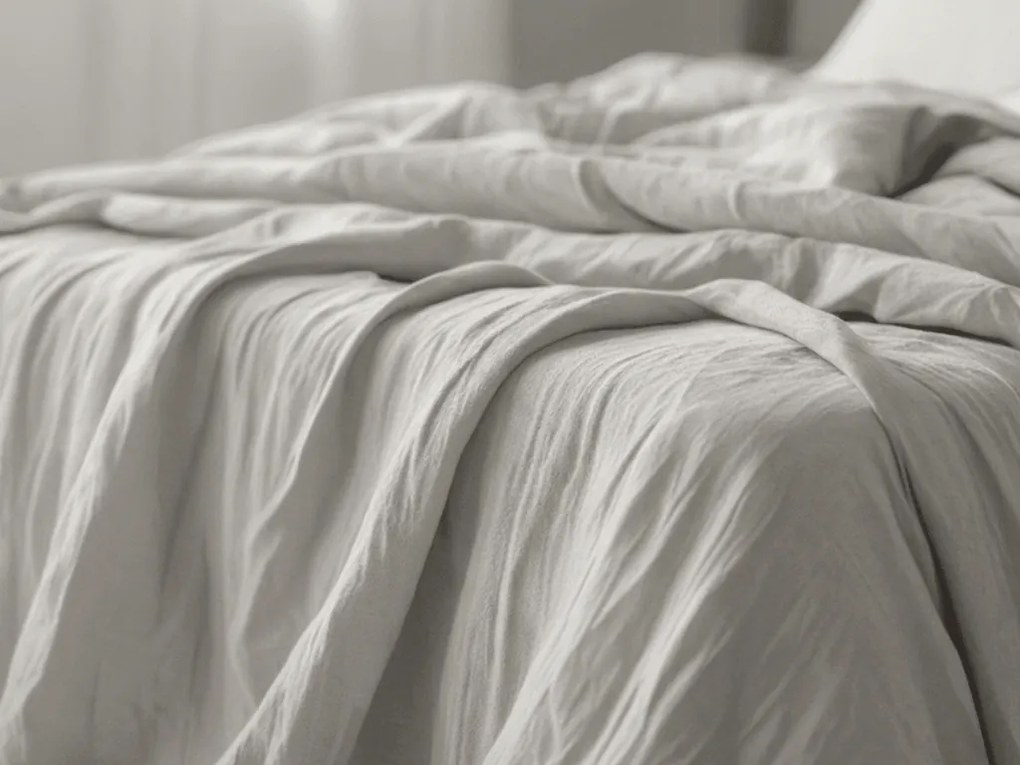 Mušelínové obliečky PURELY svetlo sivé Rozmer obliečky: 2 ks 80 x 80 cm | 200 x 200 cm