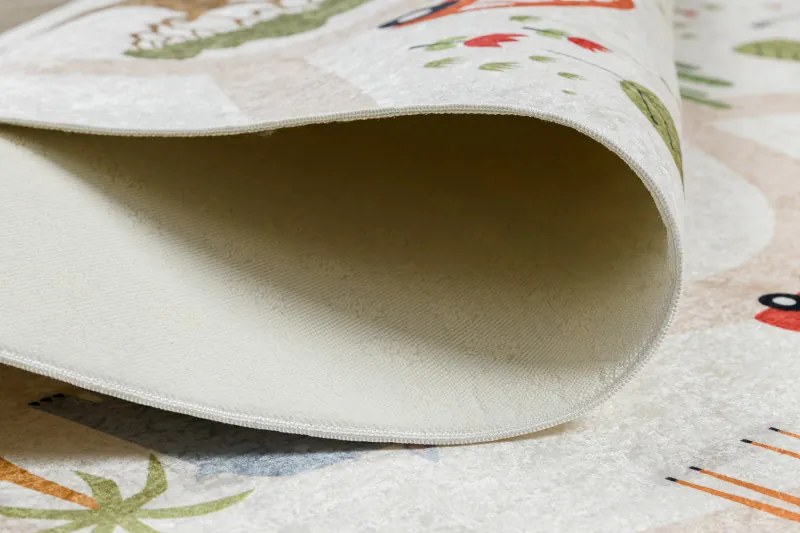 Dywany Łuszczów, Detský kusový koberec Bambino 1165 Zoo, 120x170, viacfarebná, detská izba