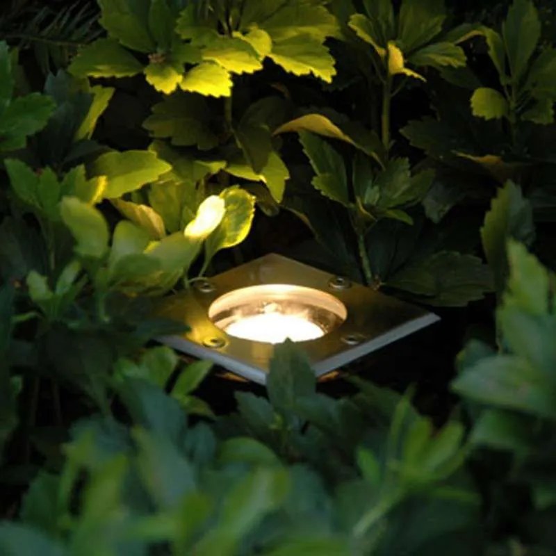 Zapojený bodový svietidlo oceľ 10,5 cm IP65 - Basic Square