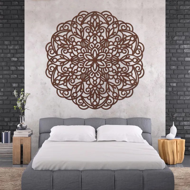 Drevená dekorácia stenu mandala I SENTOP PR0248