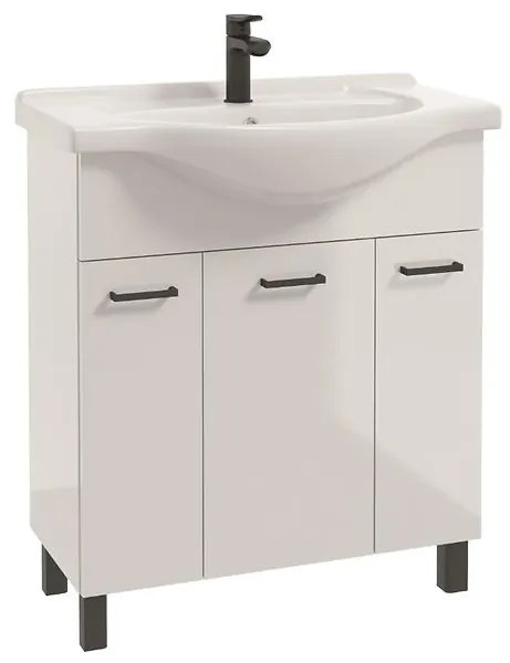 Kúpeľňová zostava Novelty 75 biela