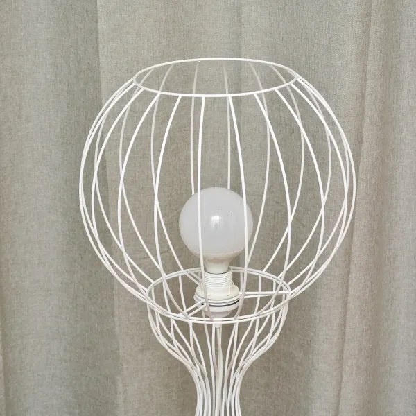 Stojacia lampa MERCURE 1xE27/15W/230V biela