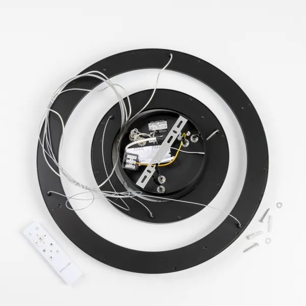 Brilagi - LED stmievateľný luster na lankách FALCON SLIM LED/68W/230V pr. 50 cm čierna +DO