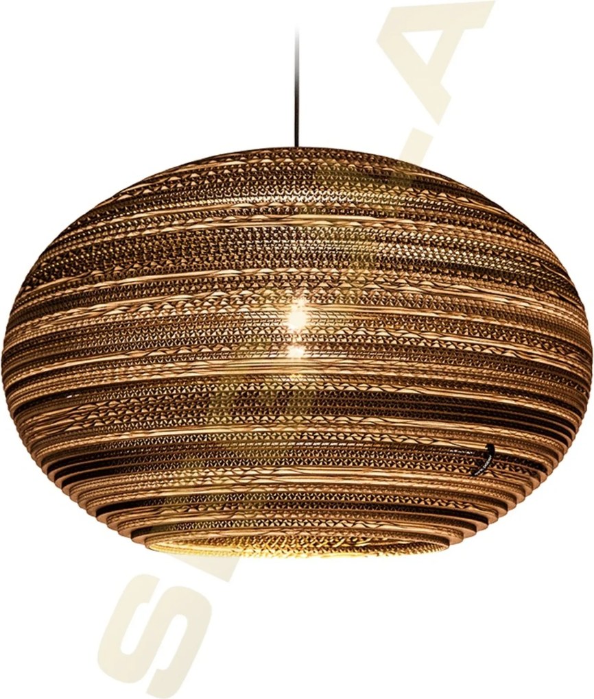 Segula 15040 dizajnové závesné papierové svietidlo Lazy 640 od Think Paper