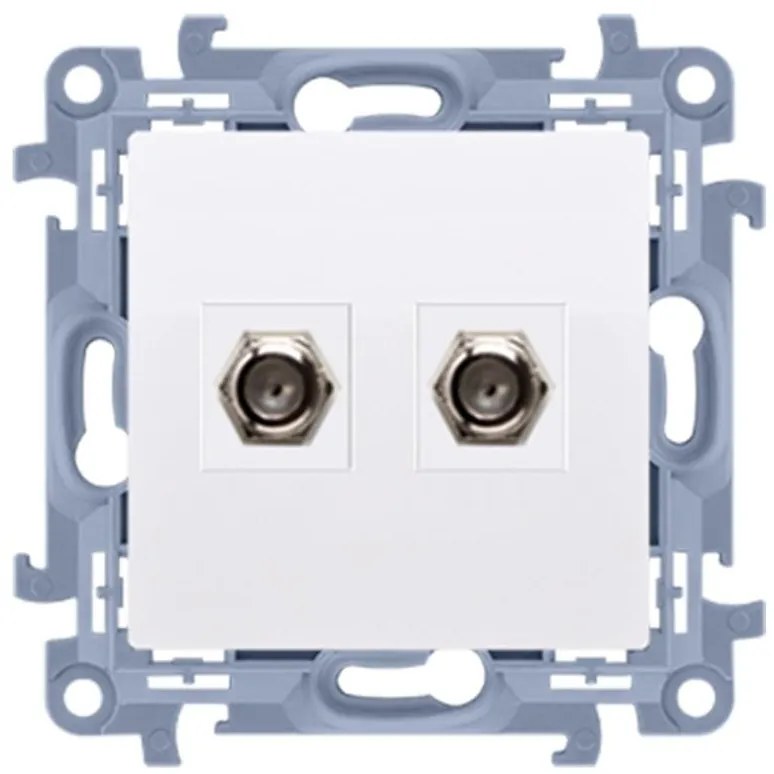 Dvojitá anténová zástrčka typu F BI CESF2.01/11