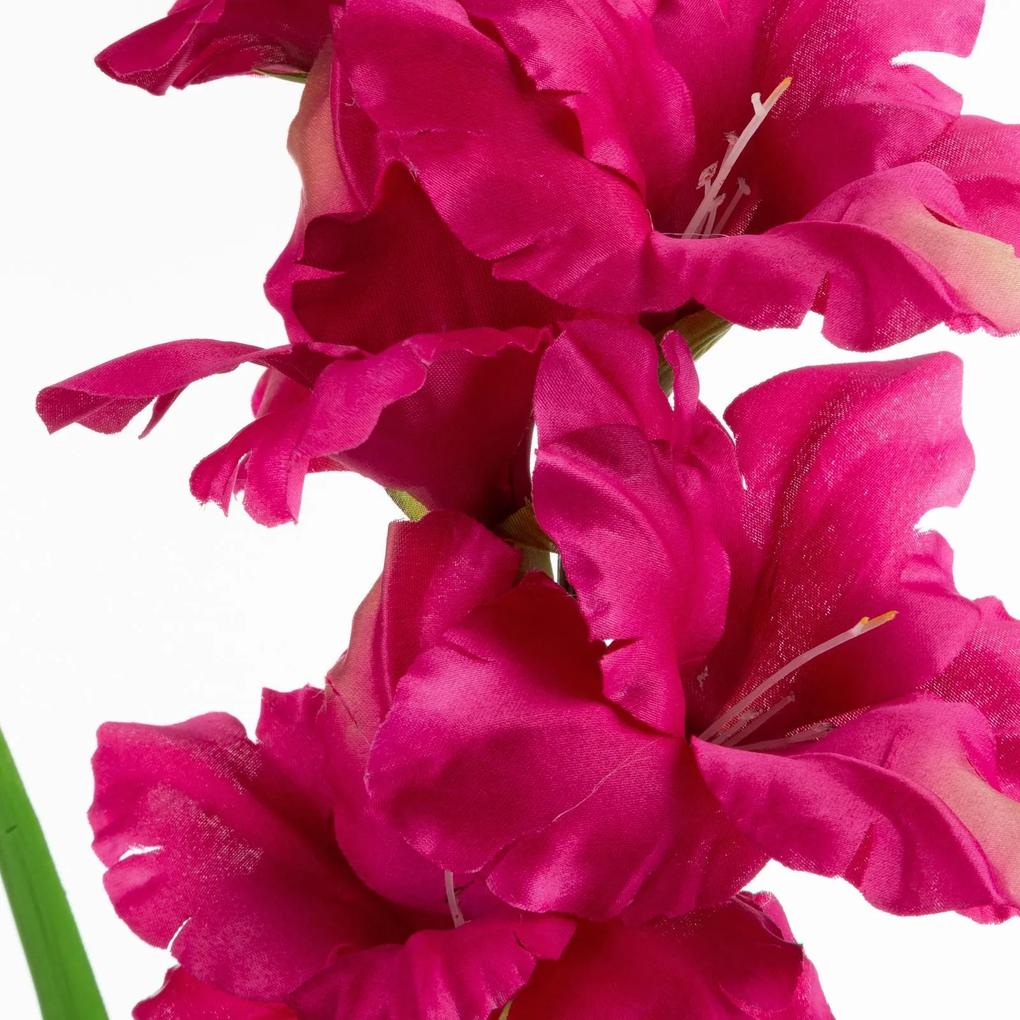 Dekoratívna kvetina 93 cm, s kvetmi 40 cm, kvet 8 cm, purpurová