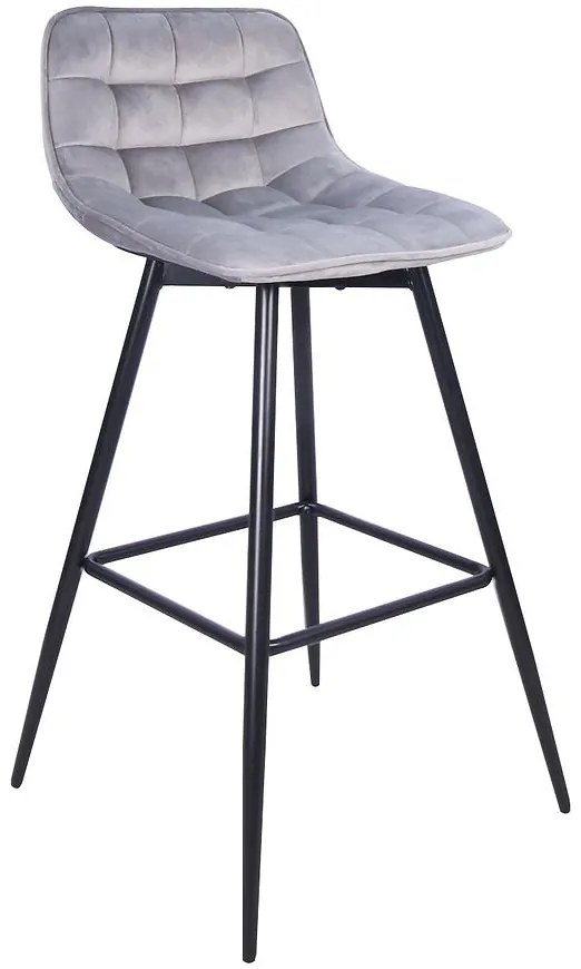 Barová stolička DM509 LIGHT GREY