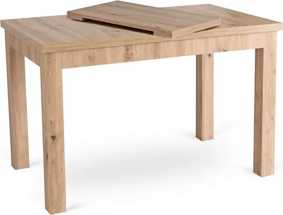 Jedálenský stôl RUBEN 120–160 cm dub ARTISAN