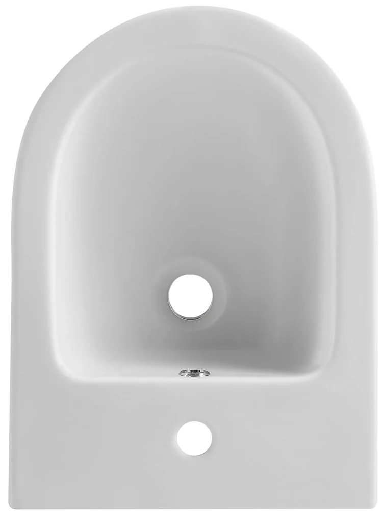 Cerano Fizo, keramický závesný bidet 490x360x370 mm, biela matná, CER-CER-417413