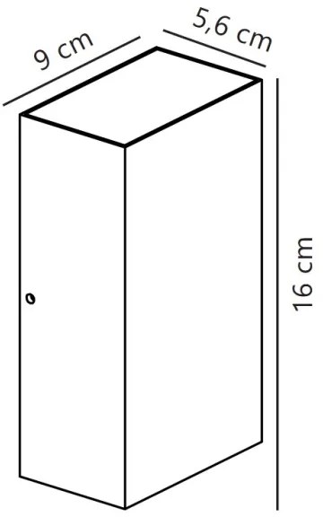 Nordlux - LED Vonkajšie nástenné svietidlo ROLD LED/10,5W/230V IP54 krémová