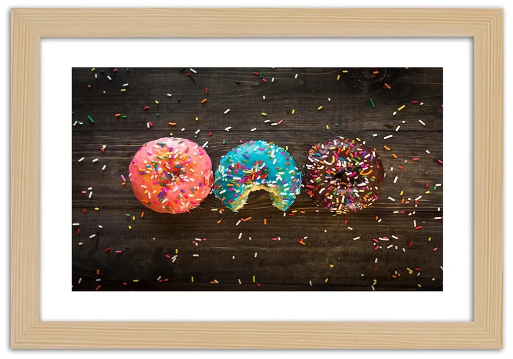 Gario Plagát Farebné šišky Farba rámu: Bez rámu, Rozmery: 60 x 40 cm