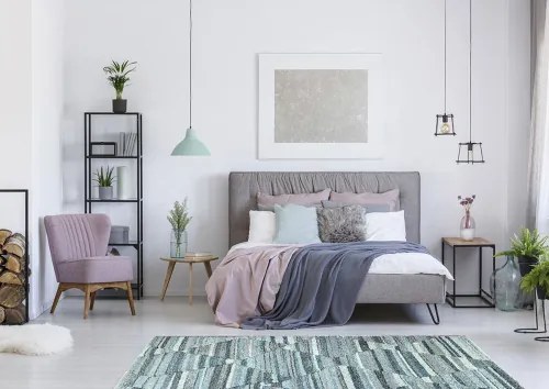 Koberce Breno Kusový koberec VEGAS HOME / PASTEL ART 01/SKS, modrá, viacfarebná,120 x 170 cm