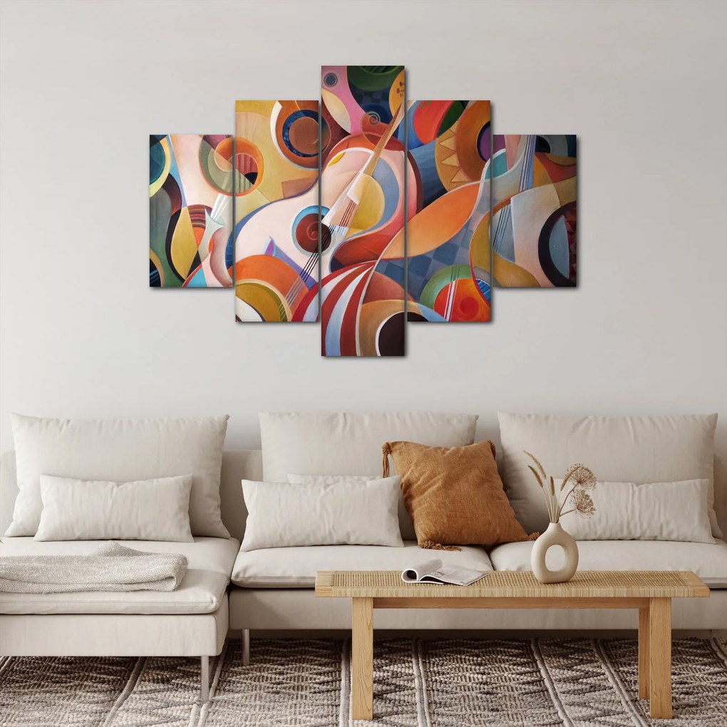 Obraz - Hudobný abstrakt (150x105 cm)