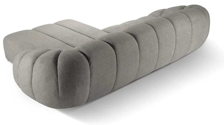 Svetlosivá rohová pohovka (pravý roh) Diana – Micadoni