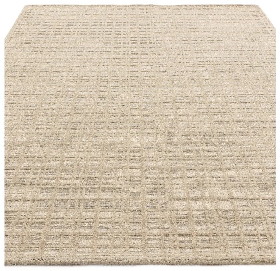 Krémový ručne tkaný koberec s prímesou vlny 160x230 cm Thatch Sand – Asiatic Carpets