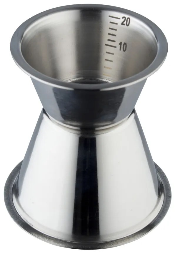 Double jigger 20/40ml, so stupnicou
