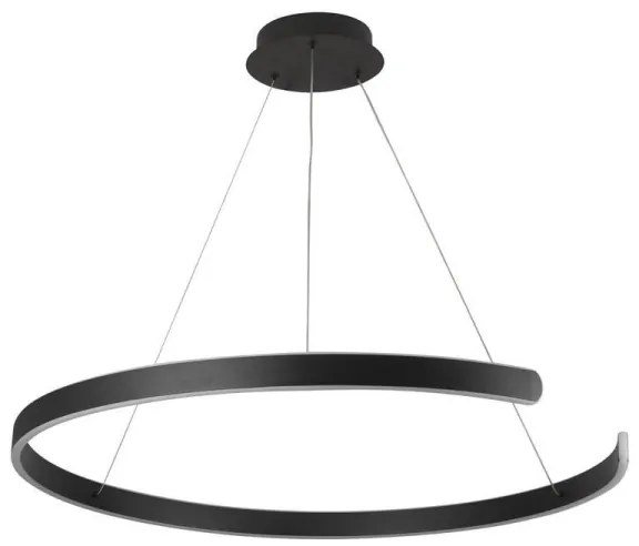 LED Stmievateľný luster na lanku LED/100W/230V 3000-6500K + diaľkové ovládanie