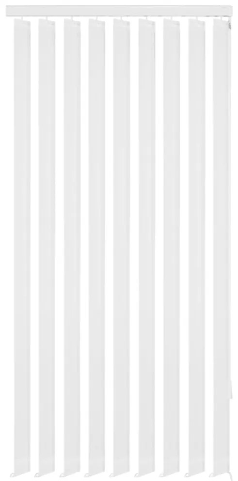 vidaXL Vertikálne látkové rolety, biele, 180x180 cm