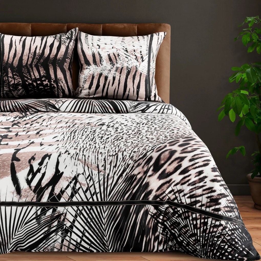 MAKOSATÉNOVÉ OBLIEČKY EVA MINGE EVA21 160X200 CM, 2 KS 70X80 CM VZOROVANÉ