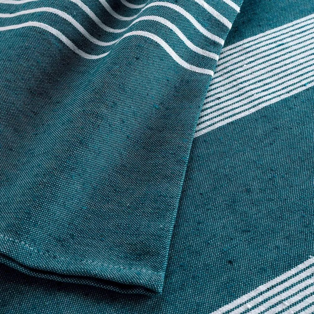 Modrý pléd 220x240 cm Adele – douceur d'intérieur