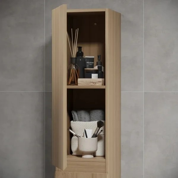 Kúpeľňová skrinka KENWOOD 186 cm dub