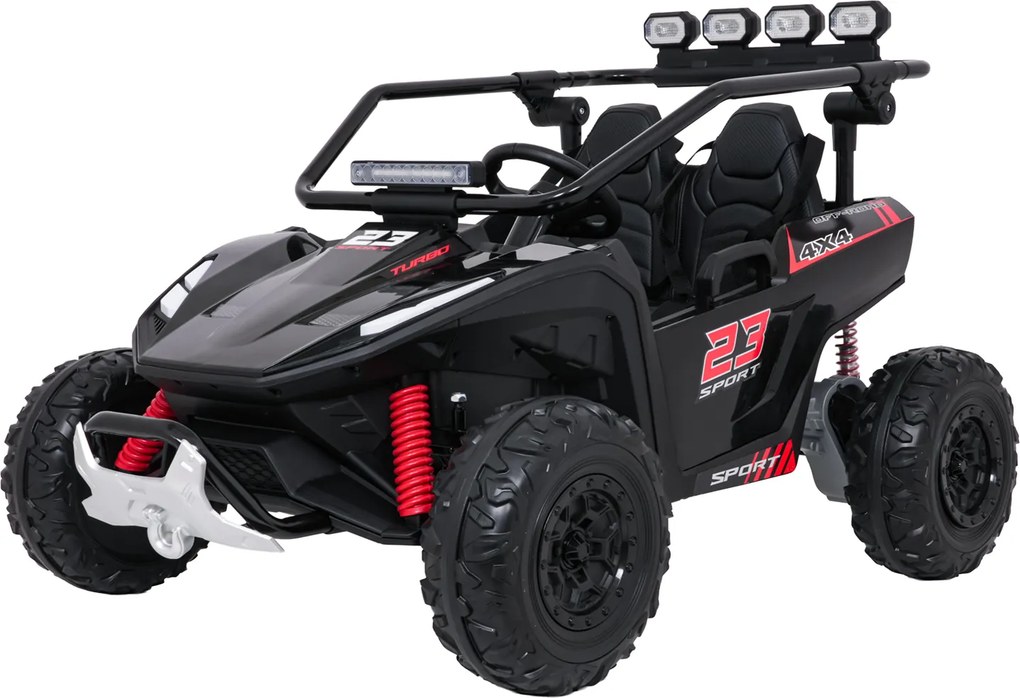 Ramiz Elektrická bugina TURBO 23 pre deti čierna