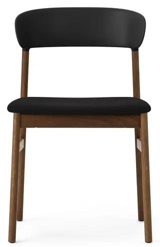 Stolička Herit Chair Synergy – čierna/dymový dub