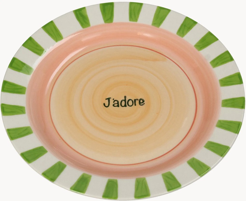 Raňajkové taniere J'adore, 6 ks
