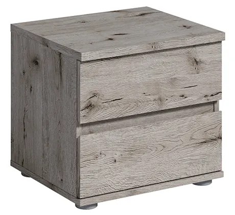 Nočný stolík, 2ks, dub welington, TOGOS