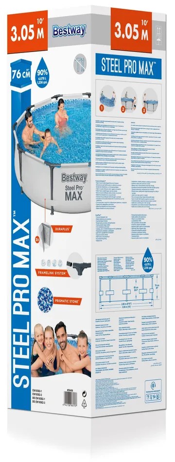 Bestway Rámový bazén 305 x 76 cm Bestway 56406
