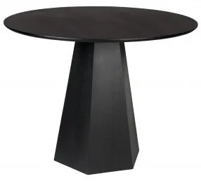 Jídelní stůl PILAR ZUIVER Ø100 cm, černý Zuiver 2100109