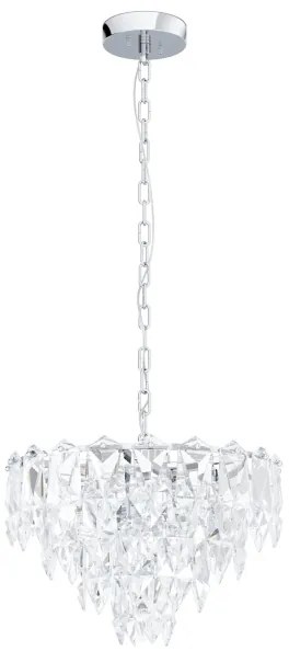 Eglo 39723 - Luster na reťazi CARVARIO 7xE14/40W/230V